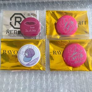 長谷川慎 缶バッジセット RAY OF LIGHT REBOOT RAMPAGE