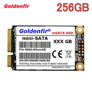 【最安値】SSD Goldenfir 256GB mSATA 新品 高速 NAND TLC 内蔵 デスクトップPC ノートパソコン