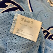MIZUNO ミズノ 中日ドラゴンズ ユニフォーム シャツ ベースボールシャツ メンズ MLサイズ 野球_画像9