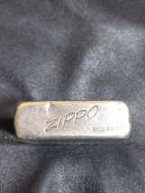 ☆ZIPPO ジッポー オイルライター 両面縦ライン ストライプ スターリングシルバー 1991年製 着火未確認☆_画像6