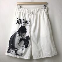 00s ビンテージ DOLCE＆GABBANA ドルチェ＆ガッバーナ ショーツ ハーフパンツ 白 黒 イタリア製 48_画像2