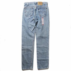 デッドストック 90's リーバイス Levi's 505 ストーンウォッシュ デニムパンツ (31×34) 90年代 メキシコ製 旧タグ オールド 1995年製