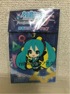 【即決・送料無料】 初音ミク　Project DIVA ラバーストラップ