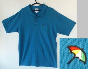 [ superior article / made in Japan / prompt decision ] * Arnold Palmer / short sleeves / polo-shirt / size 2/ blue green *