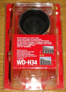  hard-to-find new goods Canon Canon 0.7x original wai navy blue WD-H34