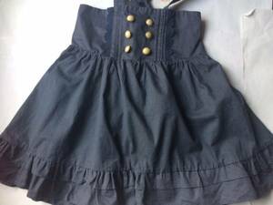 ARROW Arrow jumper skirt navy blue navy tag equipped regular price 4,935 jpy M size 