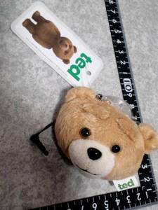 非売品♪ted♪フェイス♪ぬいぐるみ♪ストラップ♪残1