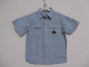 ё Castelbajac ё short sleeves shirt #110cm# blue 