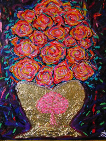 राष्ट्रीय कला संघ तोमोयुकी तोमोयुकी, गुलाब, गुलाब, गुलाब के फूल, तेल चित्रकला P25:80, 3×60, 6 सेमी, एक-एक तरह की तेल चित्रकला, फ्रेम के साथ नई उच्च गुणवत्ता वाली तेल पेंटिंग, हस्ताक्षरित और प्रामाणिक होने की गारंटी, चित्रकारी, तैल चित्र, प्रकृति, परिदृश्य चित्रकला