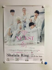 A56178 ◆NU'EST　Shalala Ring 販促 告知 B2サイズ ポスター 送料350円 ★5点以上同梱で送料無料★