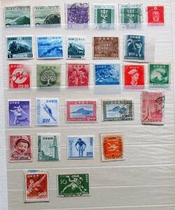 1940～1954年　記念切手　　26種類　28枚　