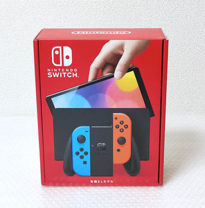 ■【新品・送料無料】Nintendo Switch 有機ELモデル 本体セット Joy-Con(L)ネオンブルー(R)ネオンレッド ■ニンテンドー スイッチ