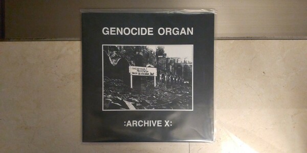 新品 Genocide Organ :Archive X: 10" & Box