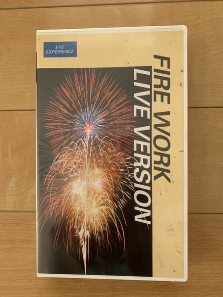 オスカー・サイモンJR 激レア！VHS ビデオ「FIRE WORK LIVE VERSION EYE EXPERIENCE」PCVX-10034 企画・製作・著作：㈱電通 激安スタート！