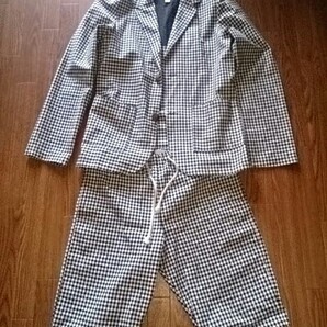 US RAGS セットアップ チェック 柄 ジャケット ショートパンツ