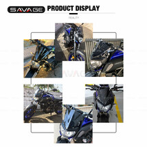 新商品 バイク用 ヤマハMT-,FZ 07 2014-2020適合 ウィンドディフレクター 風防 バイク部品 フロントカバー アクセサリーフロントガラス_画像4