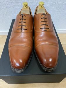 スコッチグレイン オデッサ ストレートチップ ビジネスシューズ 革靴 ブラウン 