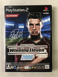 ワールドサッカーウイニングイレブン2008 PS2ソフト　SONY プレイステーショ2 コナミ　WORLD SOCCER Winning Eleven 2008