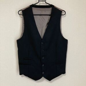 H&M ジレ ブラック