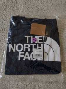 USA購入 THE NORTH FACE ノースフェイス 半袖 Tシャツ アーバンネイビー色 ダークブルー ハーフドーム ロゴ ビッグロゴ Lサイズ 新品未使用