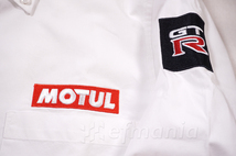 【非売品】 日産/Nissan GT Sport Motul Team RJN 支給品 長袖ピットシャツ S ★GT-R スカイライン_画像5