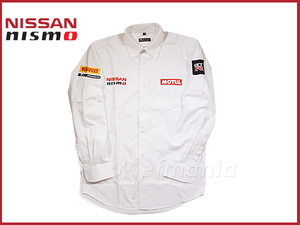 【非売品】 日産/Nissan GT Sport Motul Team RJN 支給品 長袖ピットシャツ S ★GT-R スカイライン