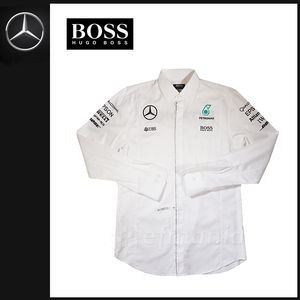 【非売品】メルセデスAMG F1 支給品 上層部用 長袖シャツ S HUGO BOSS ★2016 