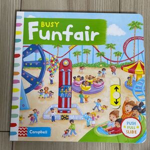 英語絵本 しかけ絵本 busy funfair