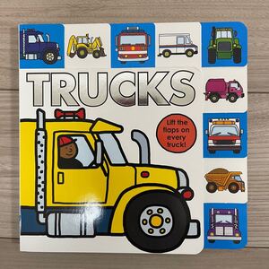 英語絵本 しかけ絵本 trucks