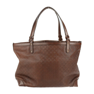 GUCCI Gucci Diamante 247209 Tote Bag Leather Dark Brown Shoulder Bag [Genuine Guarantee], ladies' bag, tote bag, others