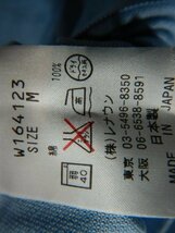 n7203　DURBAN　ダーバン　日本製　涼しげ　半袖　ポロシャツ　ボタンダウン　人気　送料格安_画像5