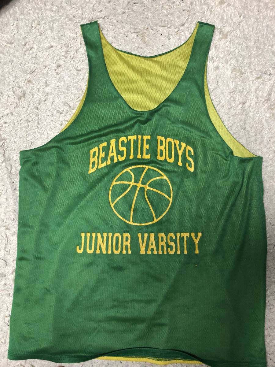 L『4年保証』BEASTIE BOYS tシャツ Junior Varsity バスケ Tシャツ 