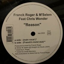 Franck Roger & M'Selem Feat Chris Wonder / Reason_画像1