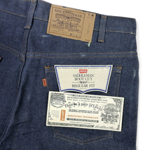 送料無料 デッドストック 80s Levis 517 ビンテージ リーバイス ブーツカット デニム パンツ リジッド サドルマン ジーンズ USA製 古着_画像3