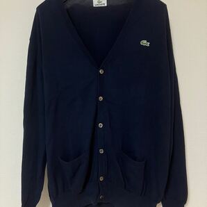 LACOSTE ラコステ カーディガン サイズ4 ネイビー