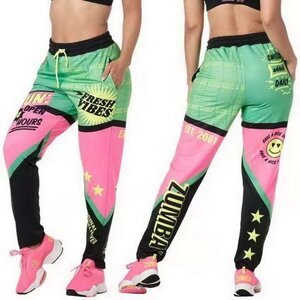 ZUMBAウェアエアロダンスロングパンツ