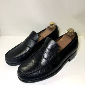 即決 Regal Imperial Grade リーガルインペリアルグレード 24.0㎝ ブラック コインローファー 革靴 黒 ビジネスシューズ メンズ