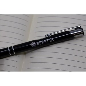 ベレッタ ロゴ入りボールペン/Beretta Pen with aluminum finish