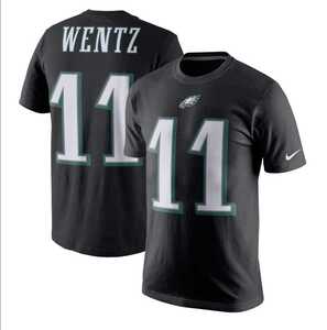 新品未開封　NFL公式 フィラデルフィア・イーグルス　カーソン ウェンツ　Tシャツ　ナイキ Mサイズ