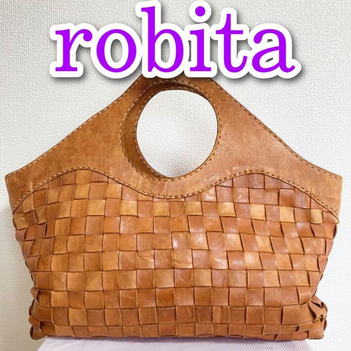 人気を誇る 【新品未使用】ロビタ robita バッグ - トートバッグ 