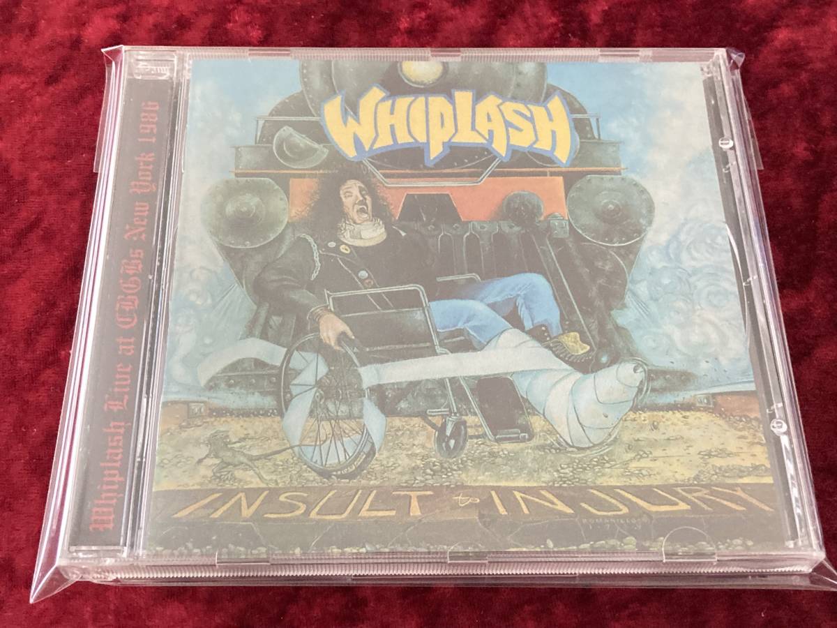 廃盤】Whiplash – Insult To Injury(国内盤・帯付き) CD 洋楽 knobel