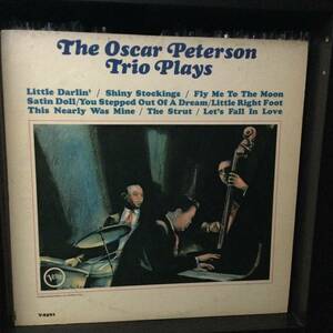 Verve【 V-8591 : The Oscar Peterson Trio Plays 】The Oscar Peterson Trio