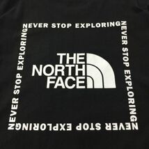 1円～!売切!【正規新品】THE NORTH FACE LONG SLEEVE HALF DOME BOX NSE TEE 長袖 Tシャツ ロンT US限定 アウトドア 登山(L)黒 180902-16_画像7