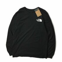 1円～!売切!【正規新品】THE NORTH FACE LONG SLEEVE HALF DOME BOX NSE TEE 長袖 Tシャツ ロンT US限定 アウトドア 登山(L)黒 180902-16_画像4