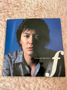 福山雅治　CDアルバム　「f」初回限定盤