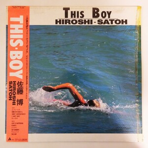 13062786;【帯付/シュリンク】Hiroshi Satoh 佐藤 博 / This Boy