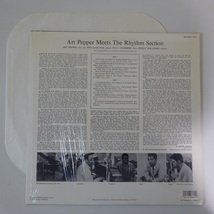 11162728;【US盤/OJC/シュリンク】Art Pepper / Art Pepper Meets The Rhythm Section_画像2