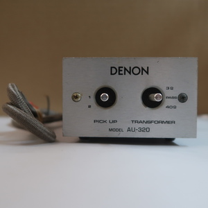 Q08017【発送可!】DENON AU-320 MC昇圧トランス MCトランス
