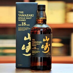 サントリー山崎18年 SUNTORY 箱付き シングルモルトウイスキー マイレージ シングルモルトジャパニーズウイスキー