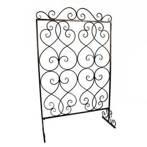  free shipping .. field antique style iron partition screen 1609IFH003